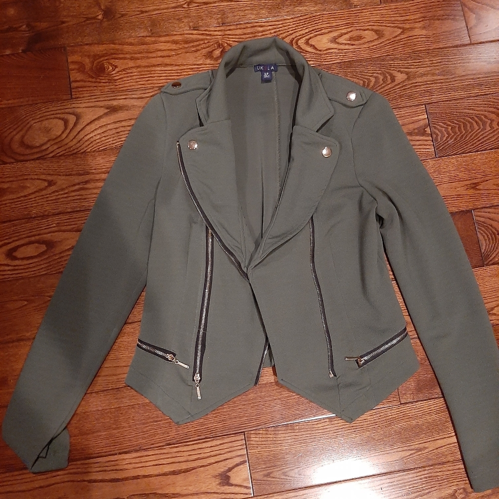Urban Planet size small green blazer